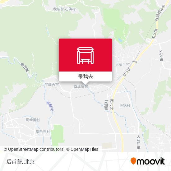 后甫营地图