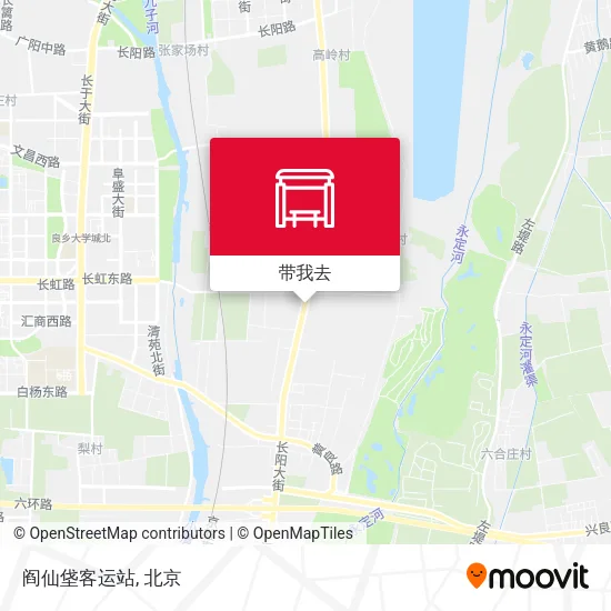 阎仙垡客运站地图
