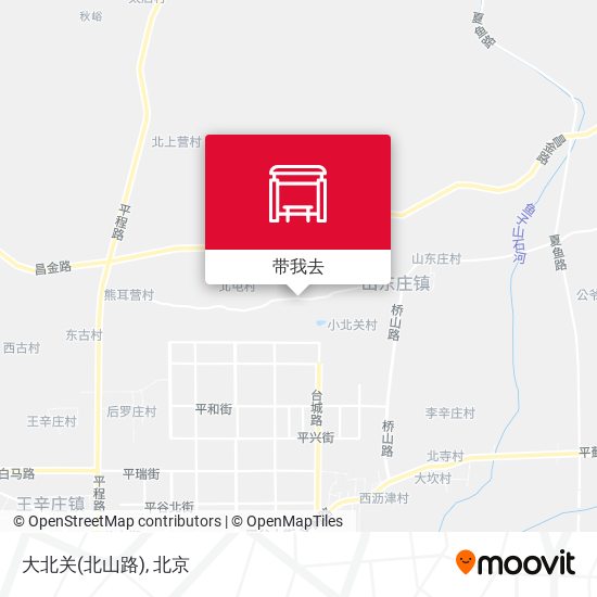 大北关(北山路)地图