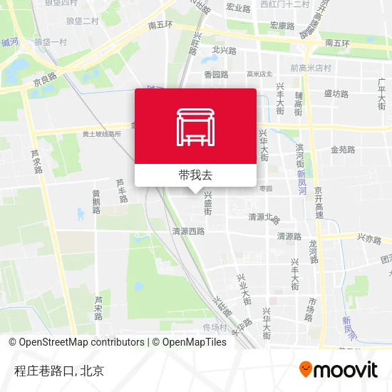 程庄巷路口地图