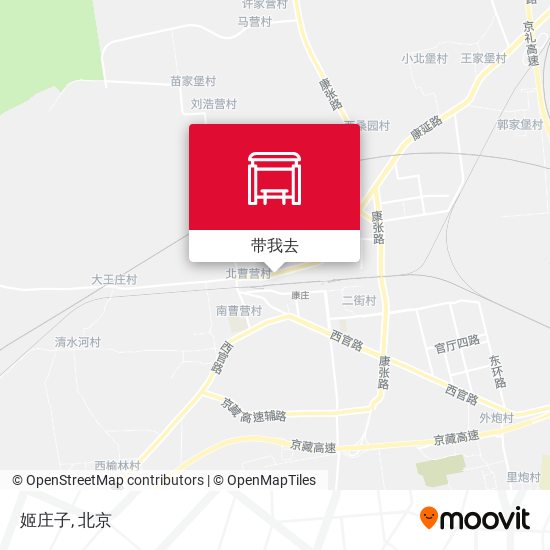 姬庄子地图