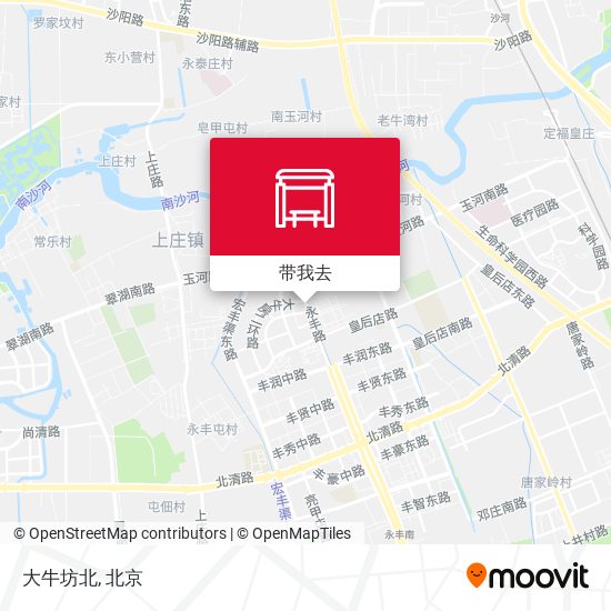大牛坊北地图