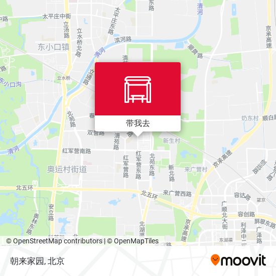 朝来家园地图