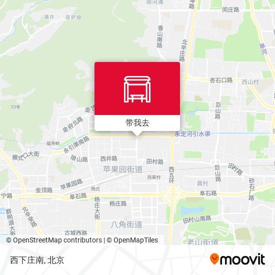 西下庄南地图