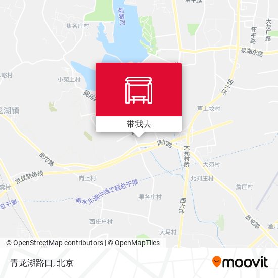 青龙湖路口地图
