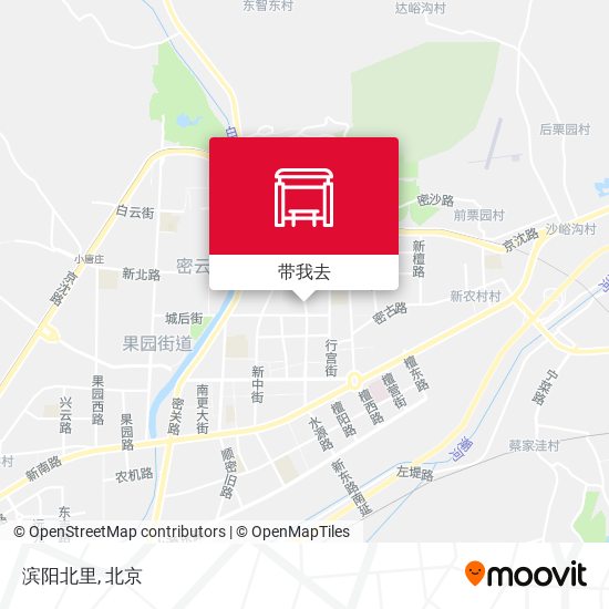 滨阳北里地图