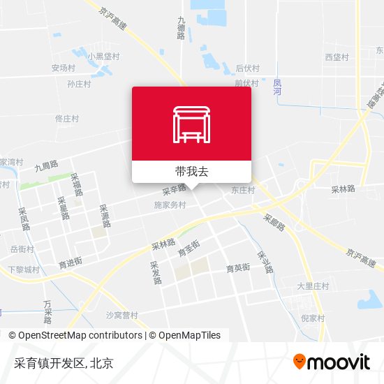 采育镇开发区地图