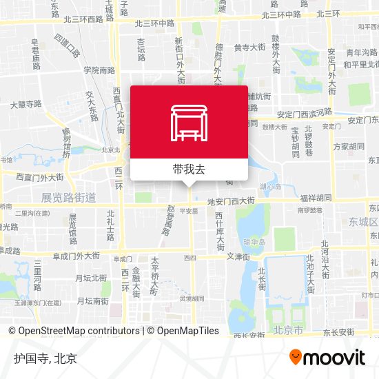 护国寺地图