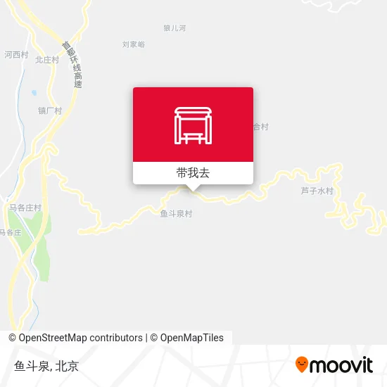 鱼斗泉地图