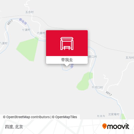 四渡地图