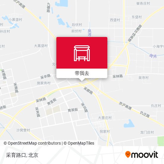 采育路口地图