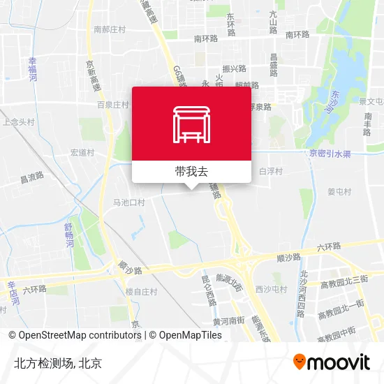 北方检测场地图