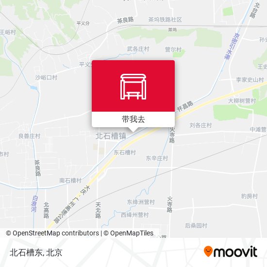北石槽东地图