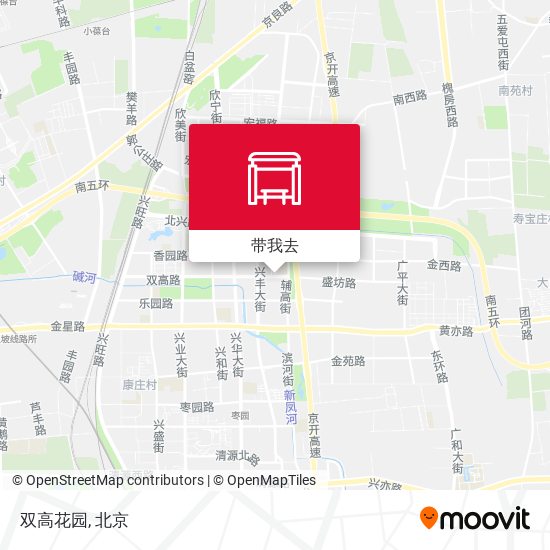 双高花园地图