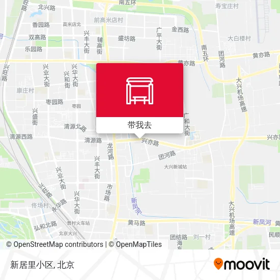 新居里小区地图