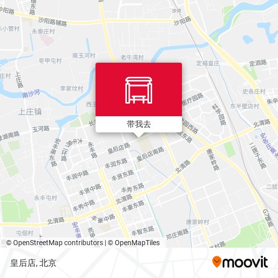 皇后店地图