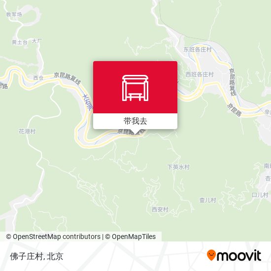 佛子庄村地图