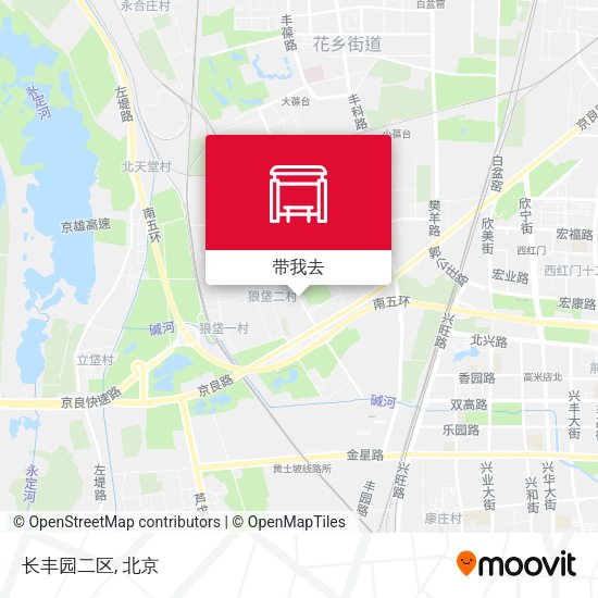 长丰园二区地图