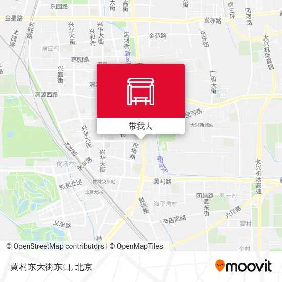 黄村东大街东口地图