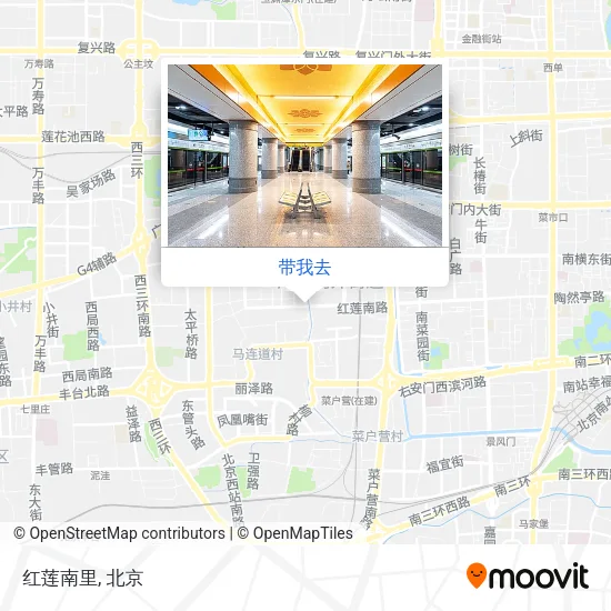 红莲南里地图