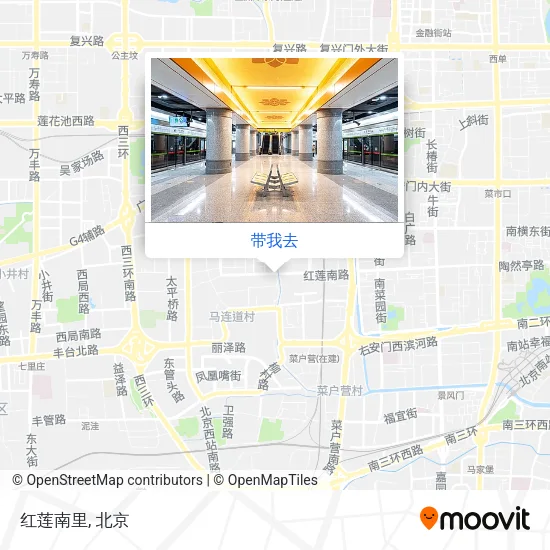 红莲南里地图