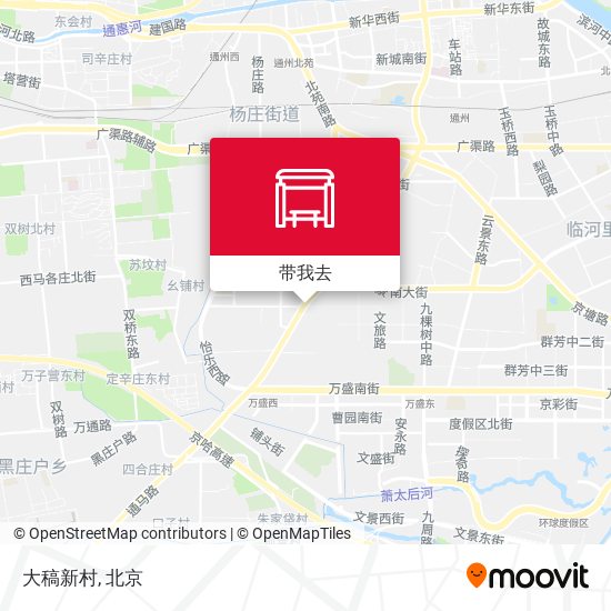 大稿新村地图