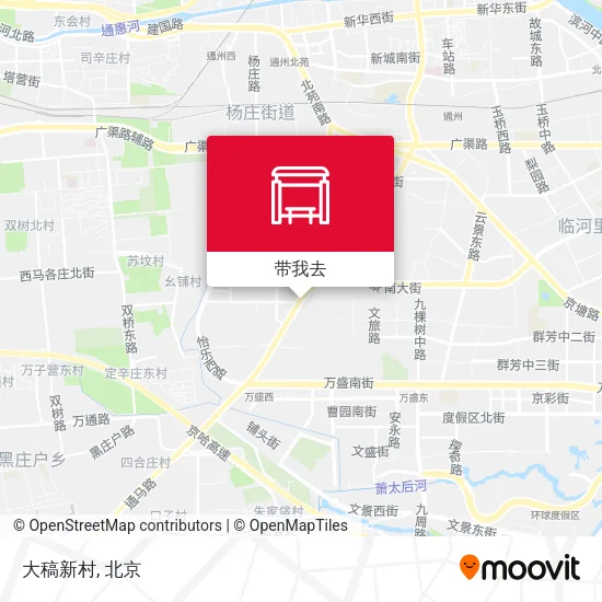 大稿新村地图