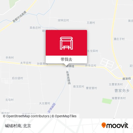 碱铺村南地图