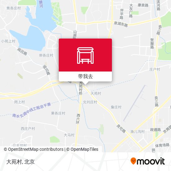 大苑村地图