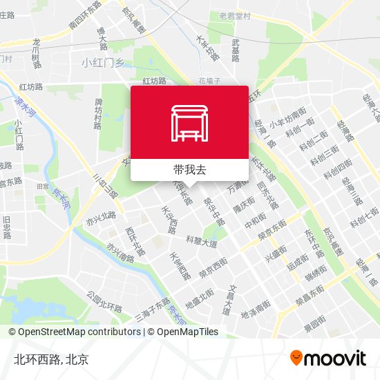北环西路地图