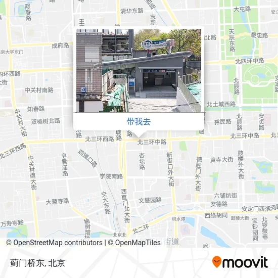 蓟门桥东地图