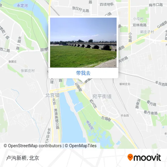 卢沟新桥地图
