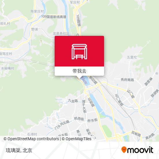 琉璃渠地图