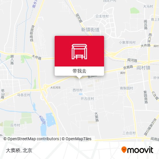 大窦桥地图