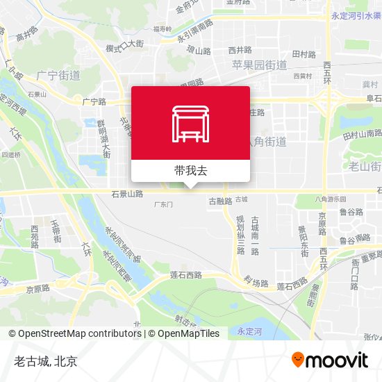 老古城地图