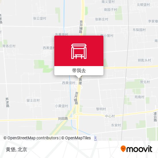 黄垡地图
