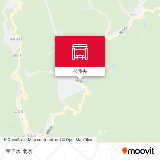 苇子水地图