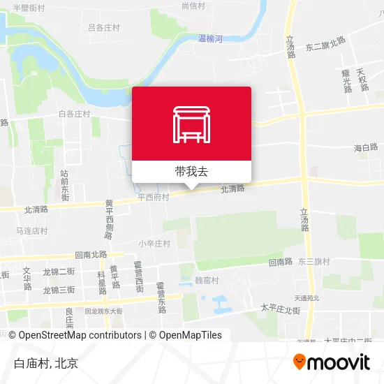 白庙村地图