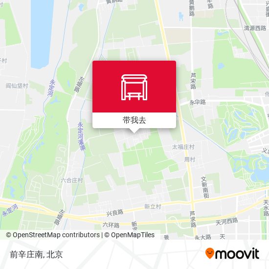 前辛庄南地图