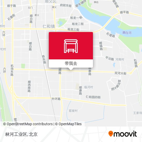 林河工业区地图
