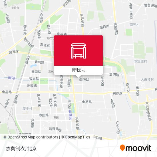 杰奥制衣地图