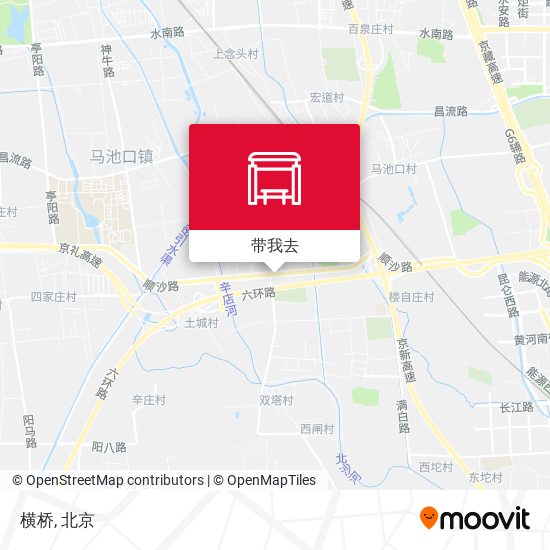 横桥地图
