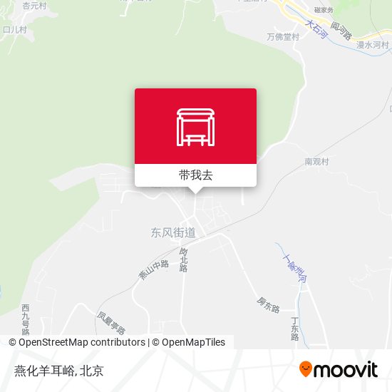 燕化羊耳峪地图