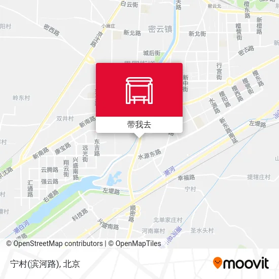 宁村(滨河路)地图