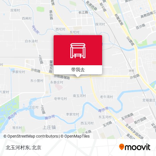 北玉河村东地图