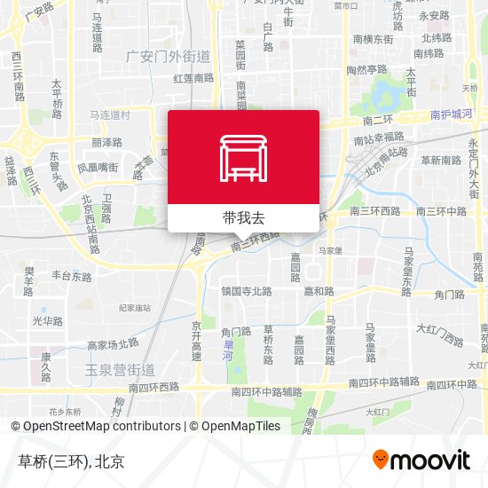 草桥(三环)地图