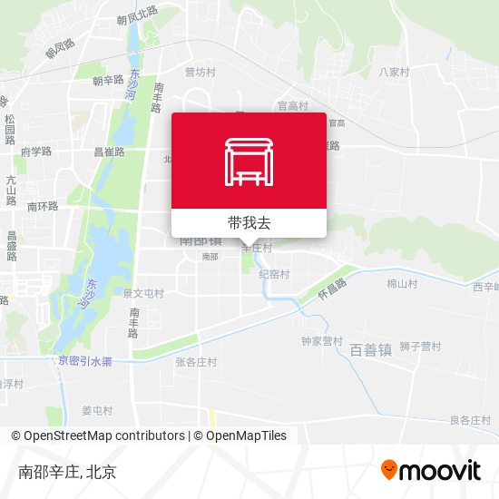 南邵辛庄地图