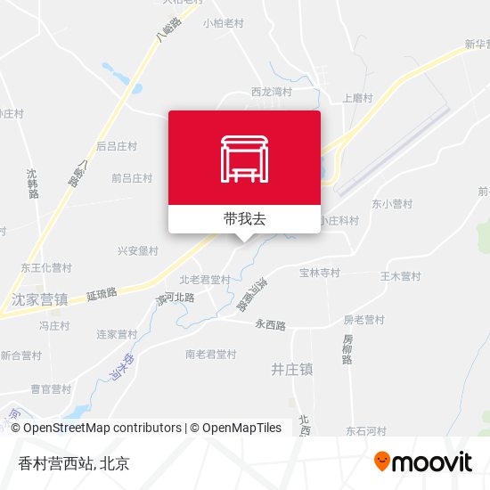 香村营西站地图