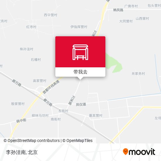 李孙洼南地图