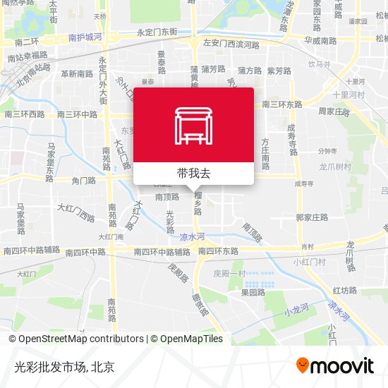 光彩批发市场地图